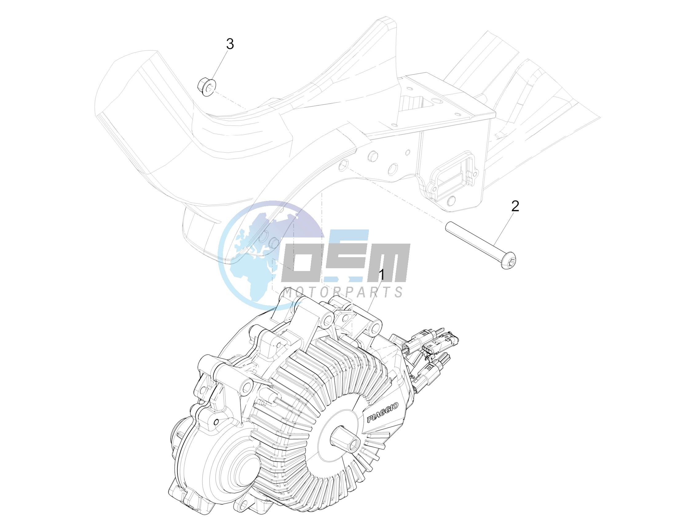 Engine, assembly