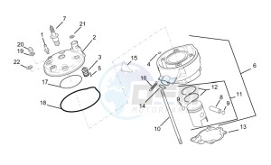 RS 50 drawing Head - piston