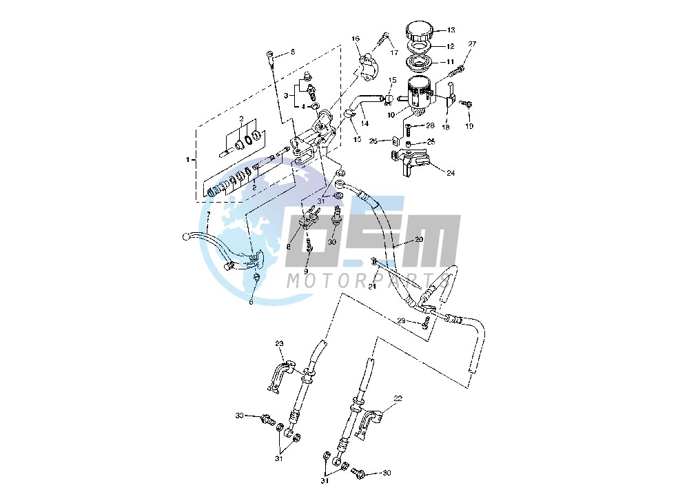 FRONT MASTER CYLINDER