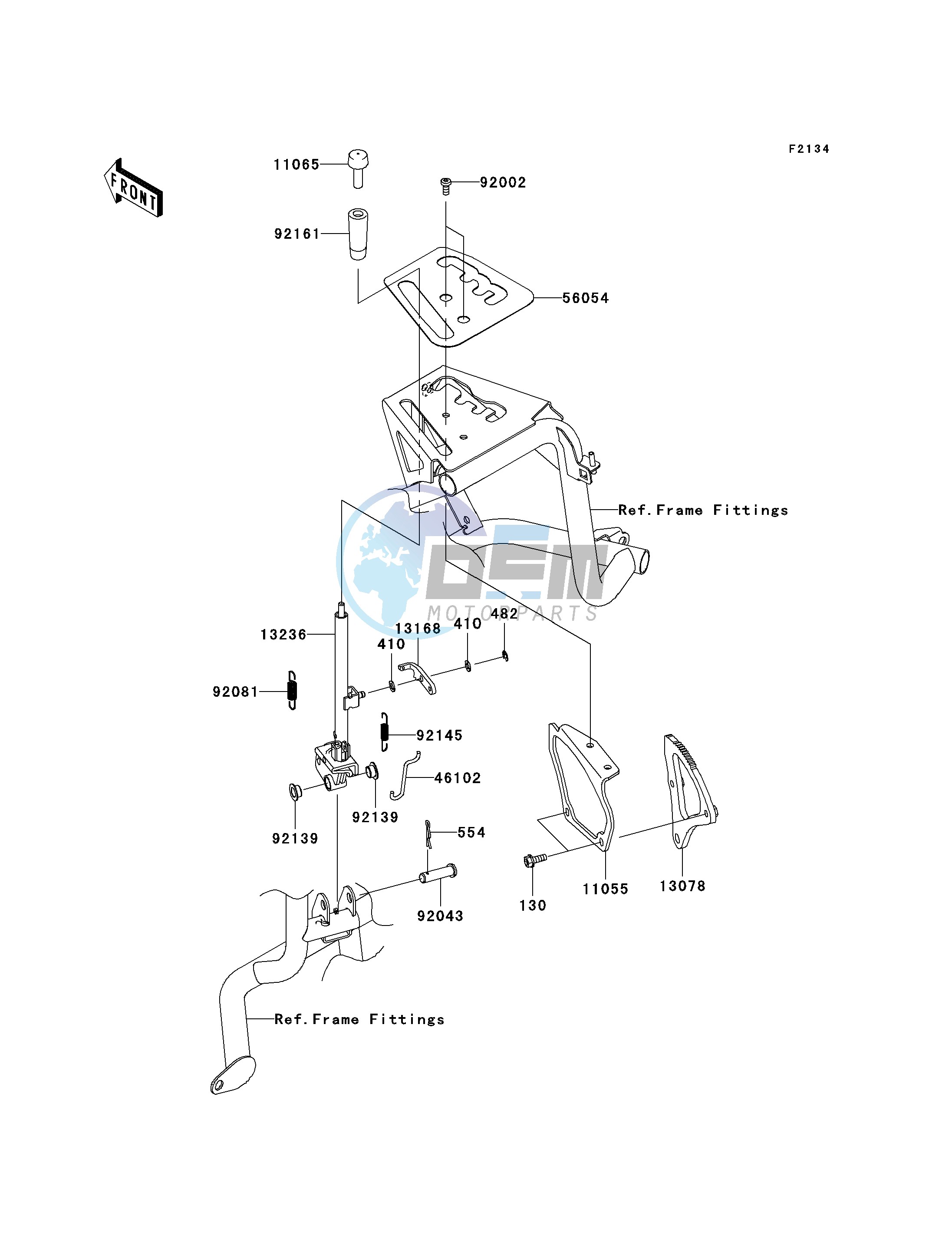 SHIFT LEVER-- S- -