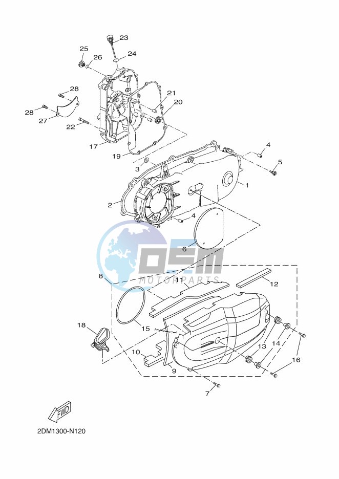 CRANKCASE COVER 1