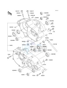 KX 85 A [KX85] (A1-A5) [KX85] drawing CRANKCASE