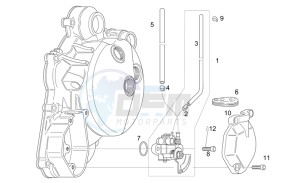 RS 125 drawing Oil pump