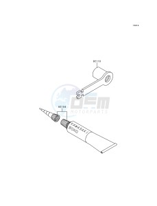 KX 125 K [KX125] (K5) [KX125] drawing OWNERS TOOLS