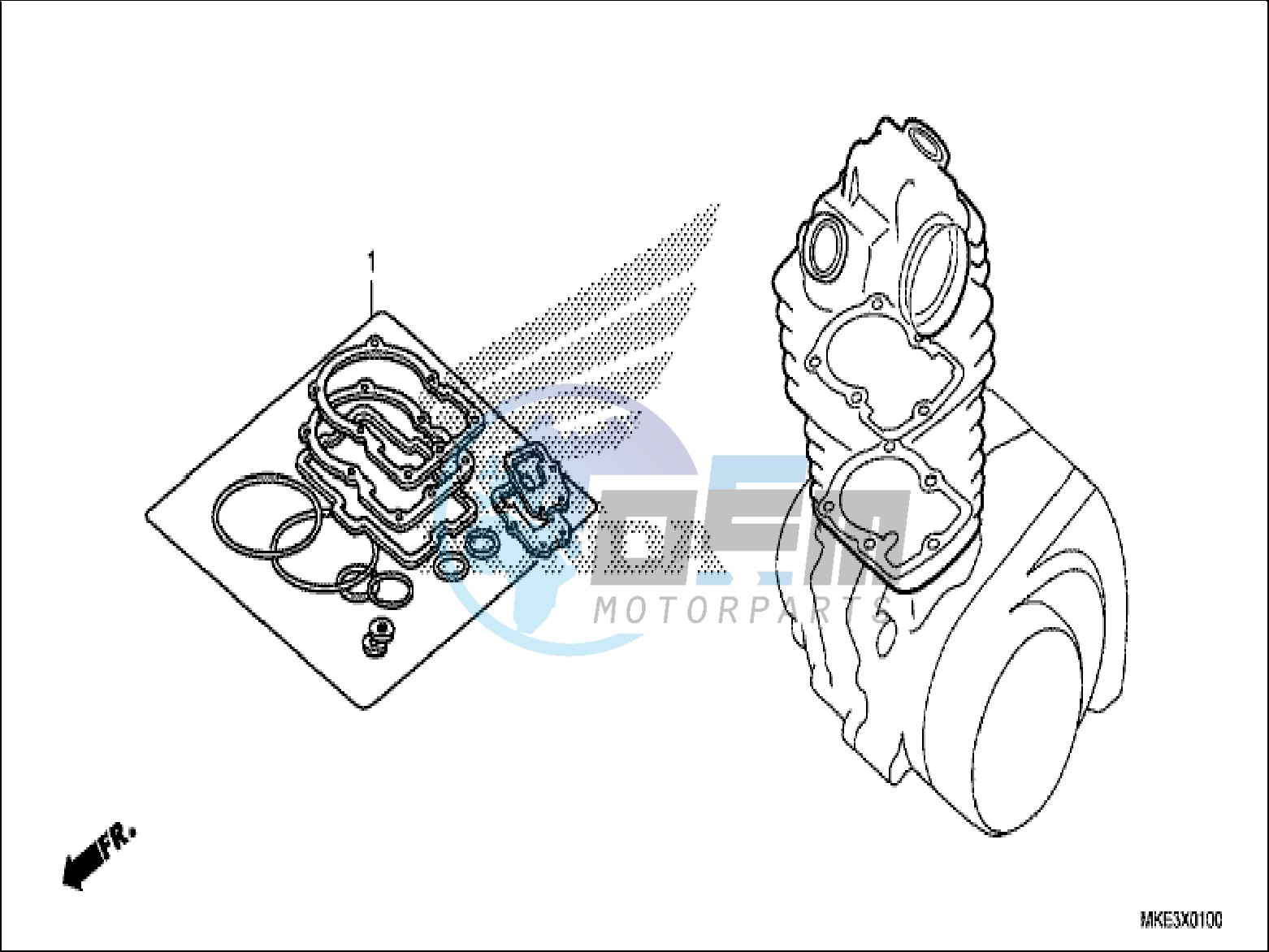 GASKET KIT A