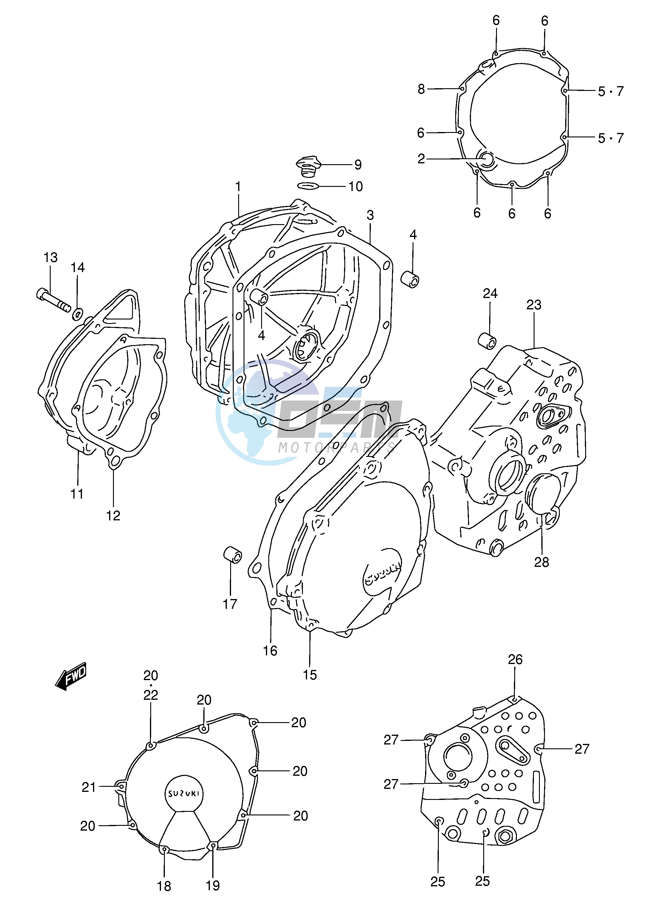 CRANKCASE COVER