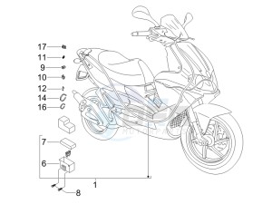 Runner 125 VX 4t Race drawing Main cable harness