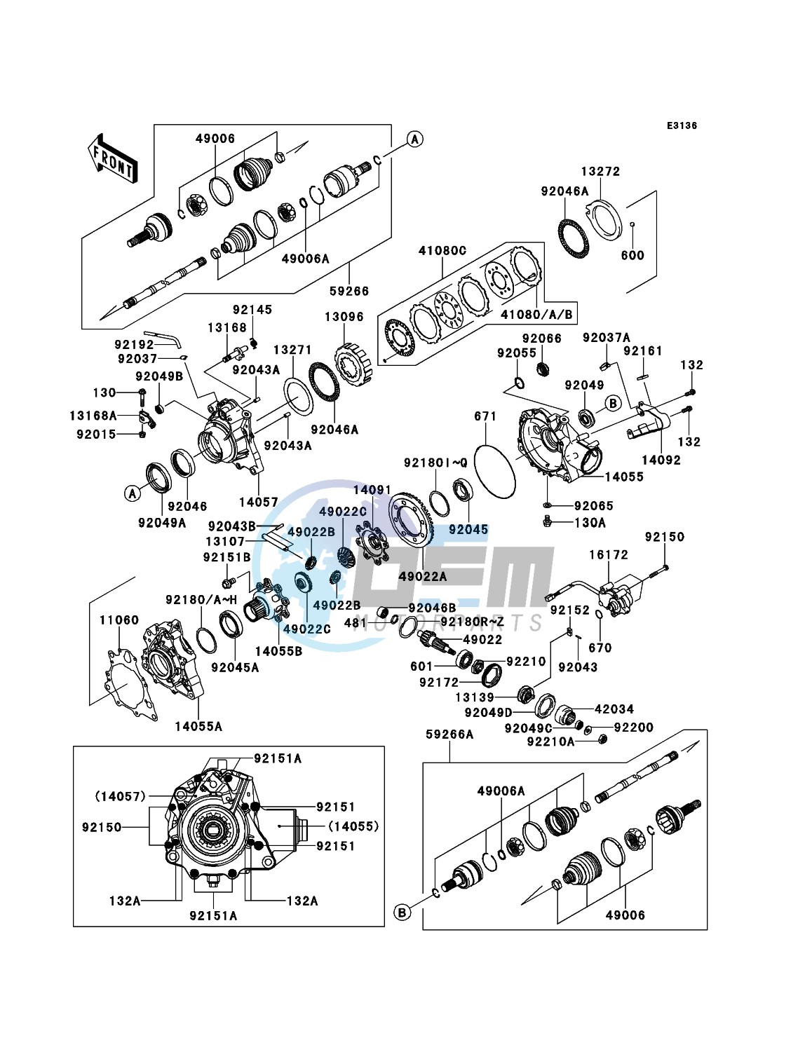 Drive Shaft-Front