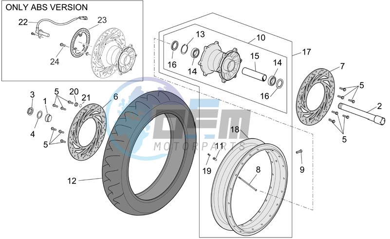 Front wheel