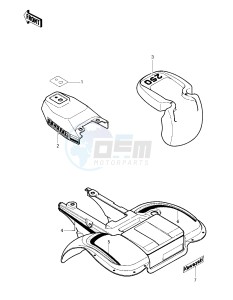 KLT 250 A [KLT250] (A2) [KLT250] drawing LABELS -- 83 A2- -