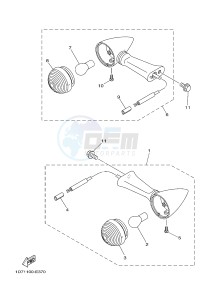 XV1900A MIDNIGHT STAR (1CR4) drawing FLASHER LIGHT