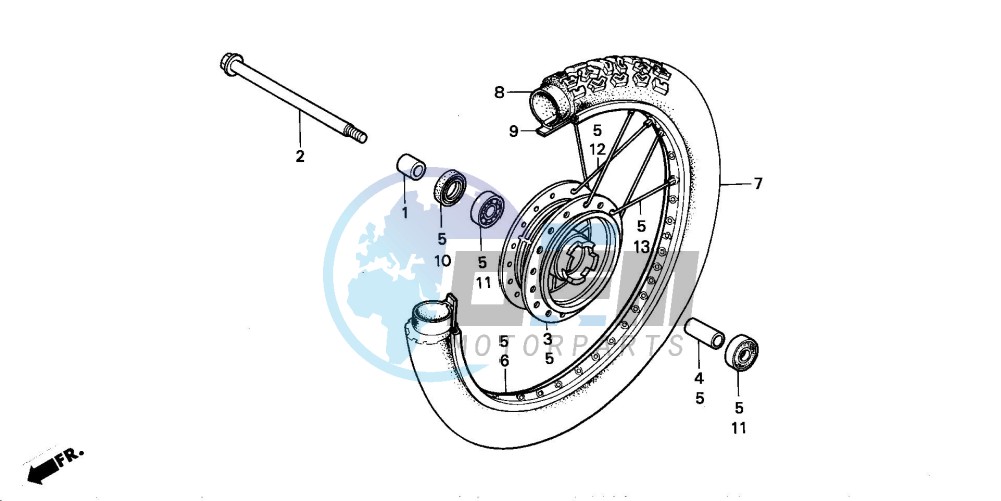 FRONT WHEEL