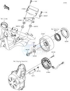 Z650 ER650HJF XX (EU ME A(FRICA) drawing Generator