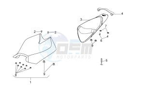 Tuono V4 1100 Factory USA-CND (NAFTA) (CND, USA) drawing Saddle