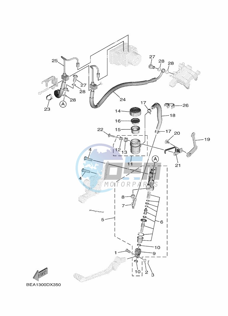 REAR MASTER CYLINDER