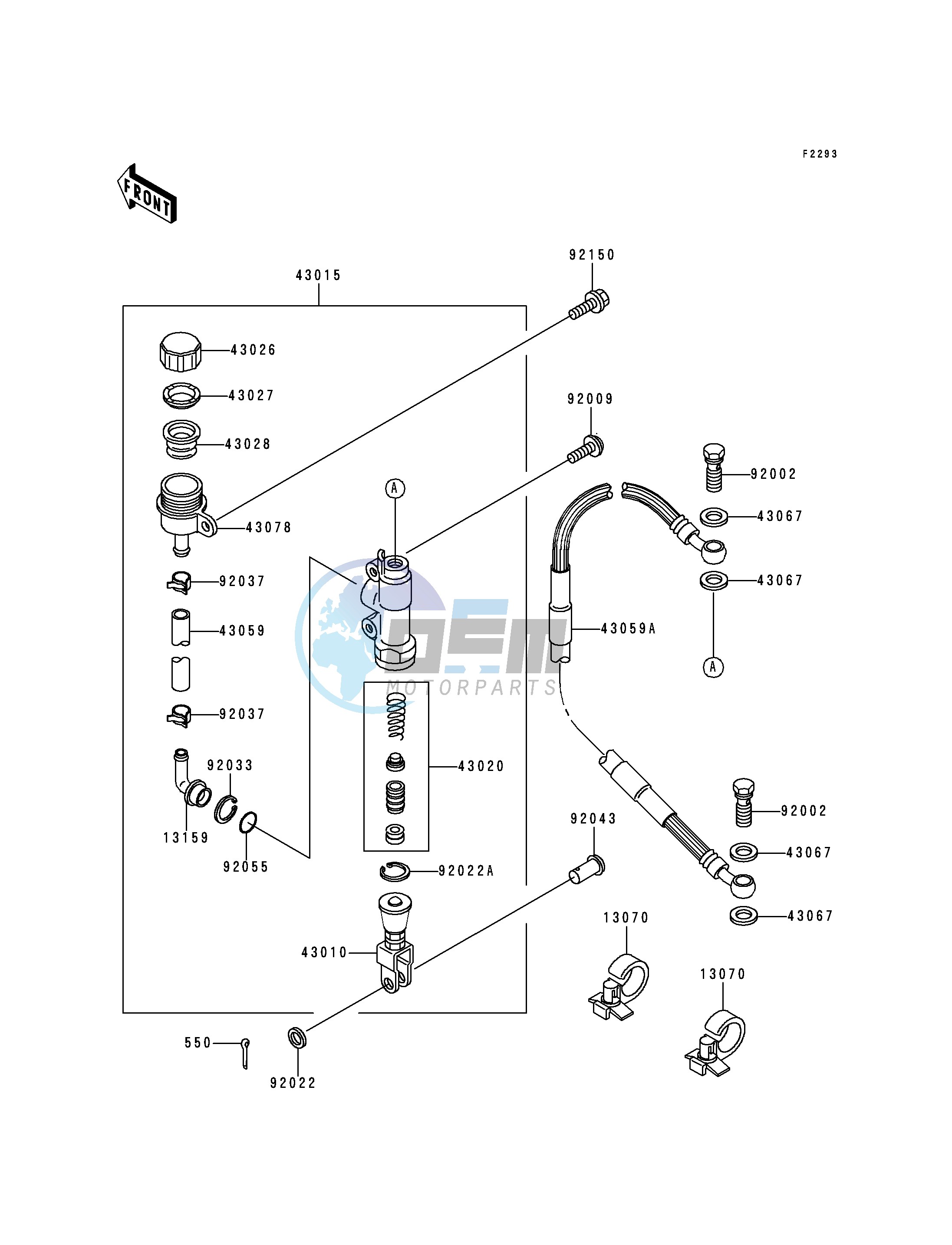 REAR MASTER CYLINDER