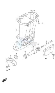 DF 40A drawing Drive Shaft Housing