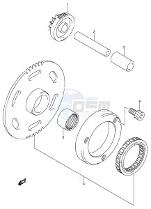 LT-F250 (E3-E28) drawing STARTER CLUTCH