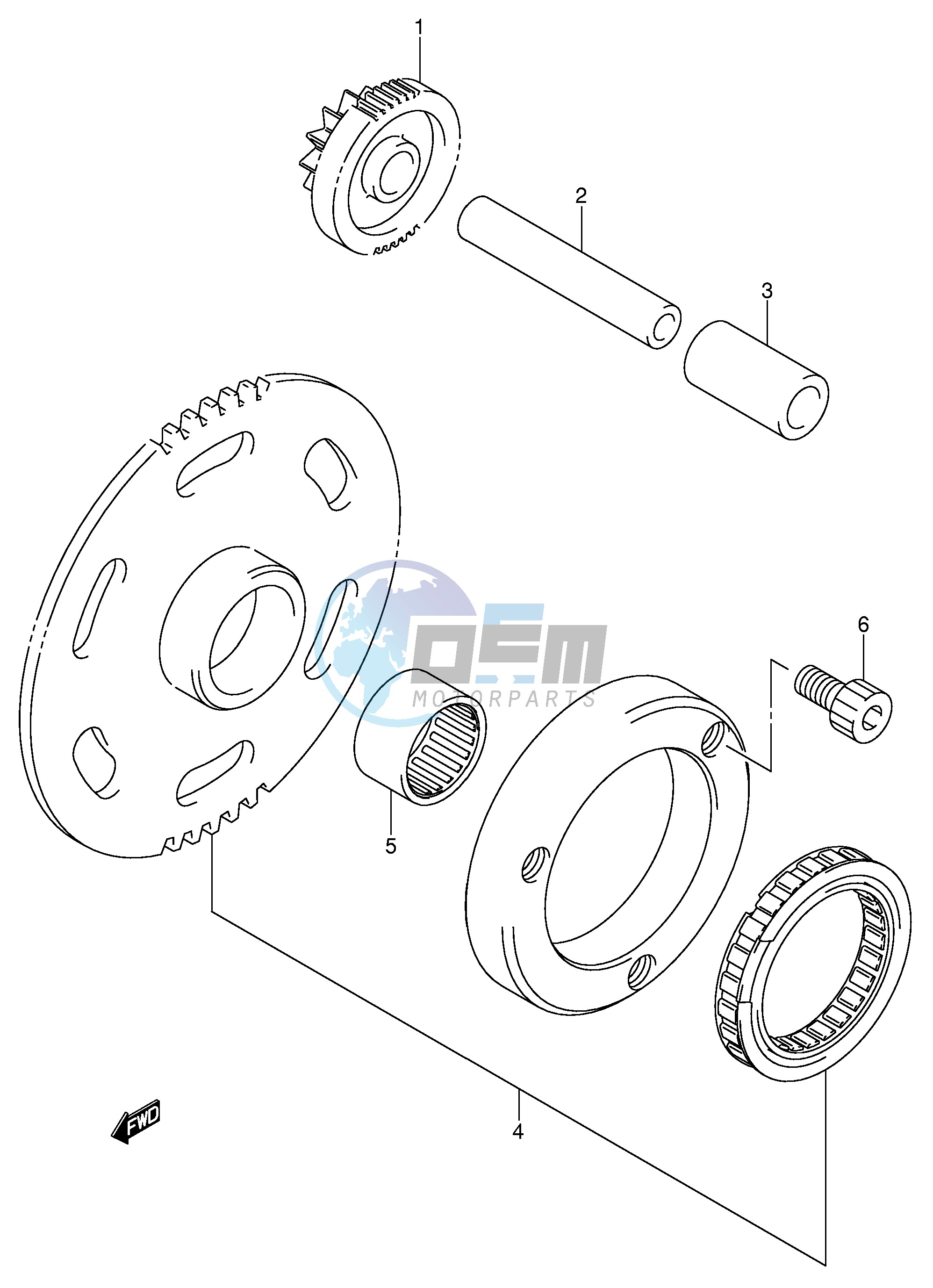 STARTER CLUTCH