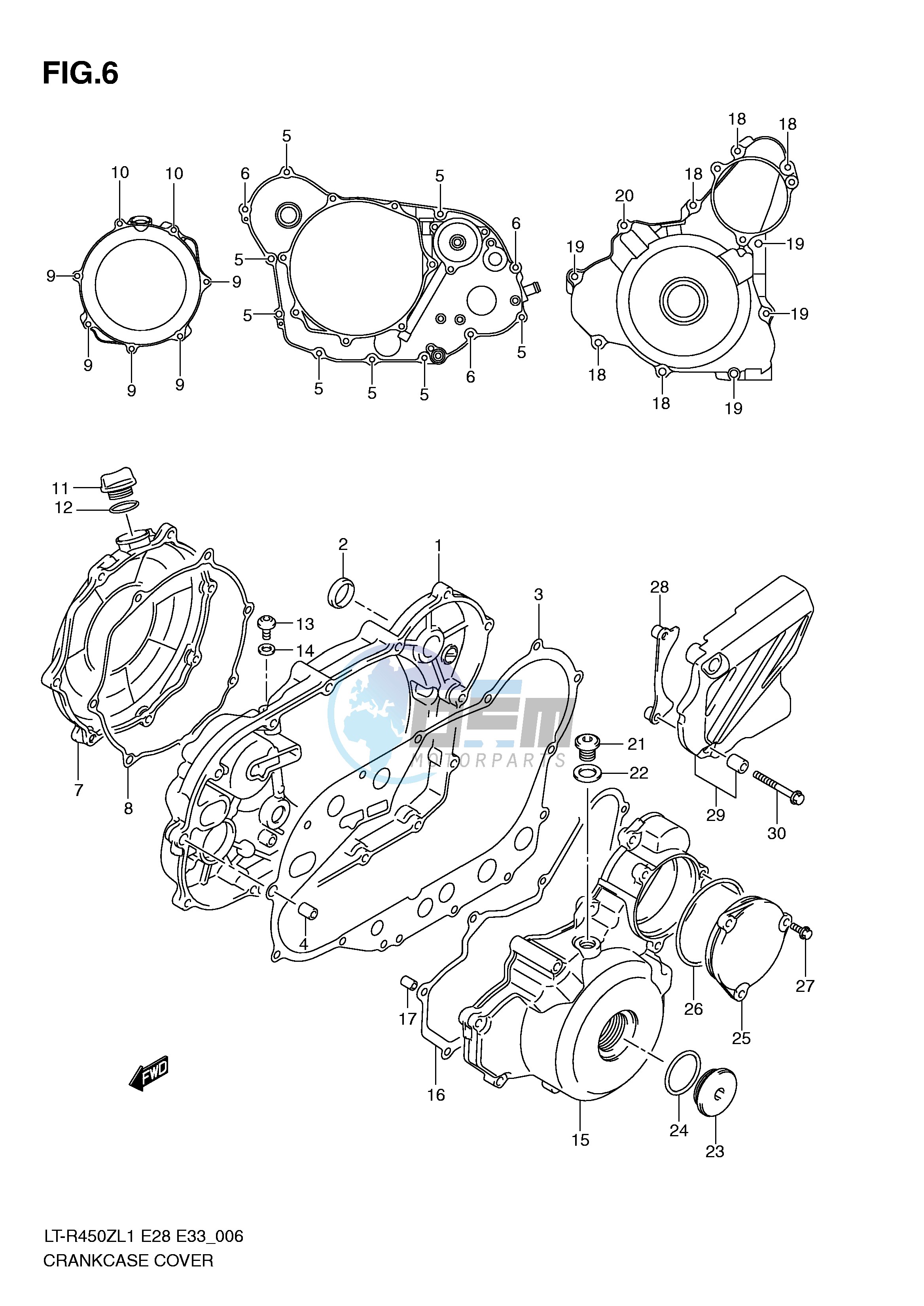 CRANKCASE COVER