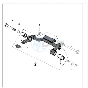 TWEET 50 X drawing ENGINEMOUNT