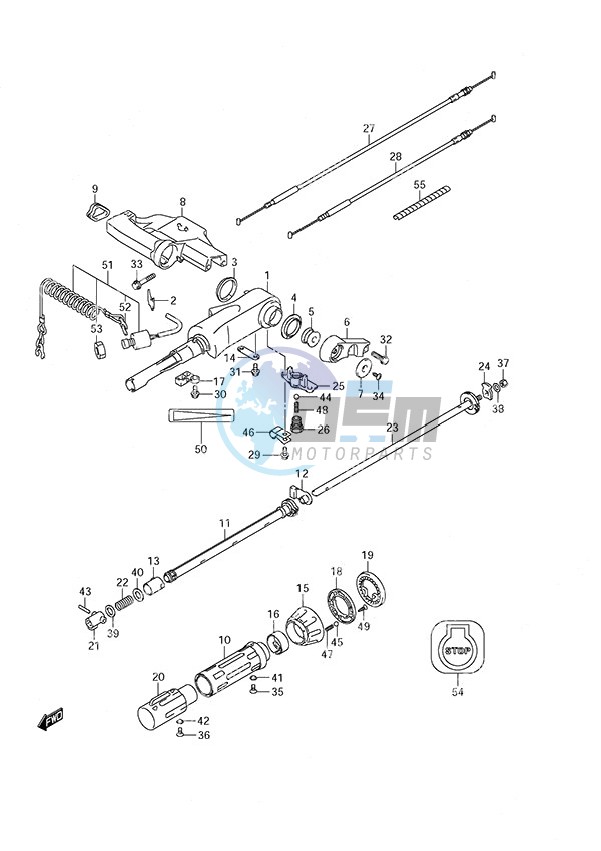 Tiller Handle