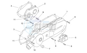 Scarabeo 100 (eng. Yamaha) drawing Covers