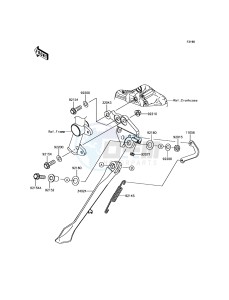 NINJA H2 / NINJA H2 CARBON ZX1000XHFA XX (EU ME A(FRICA) drawing Stand(s)