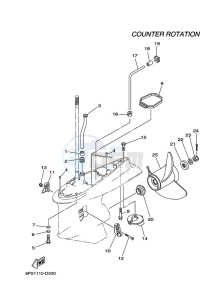 FL225BETX drawing PROPELLER-HOUSING-AND-TRANSMISSION-4