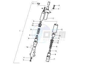 Liberty 50 drawing Front Fork