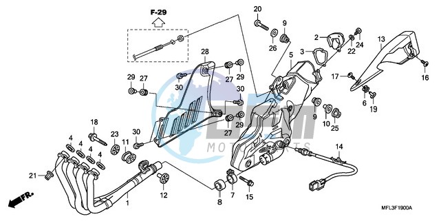 EXHAUST MUFFLER