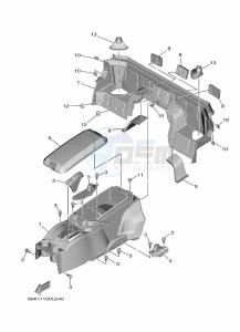 YXE850EN YXE85WPAM (BANF) drawing SIDE COVER 3