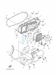 GPD155-A NMAX 155 (BBD5) drawing FUEL TANK