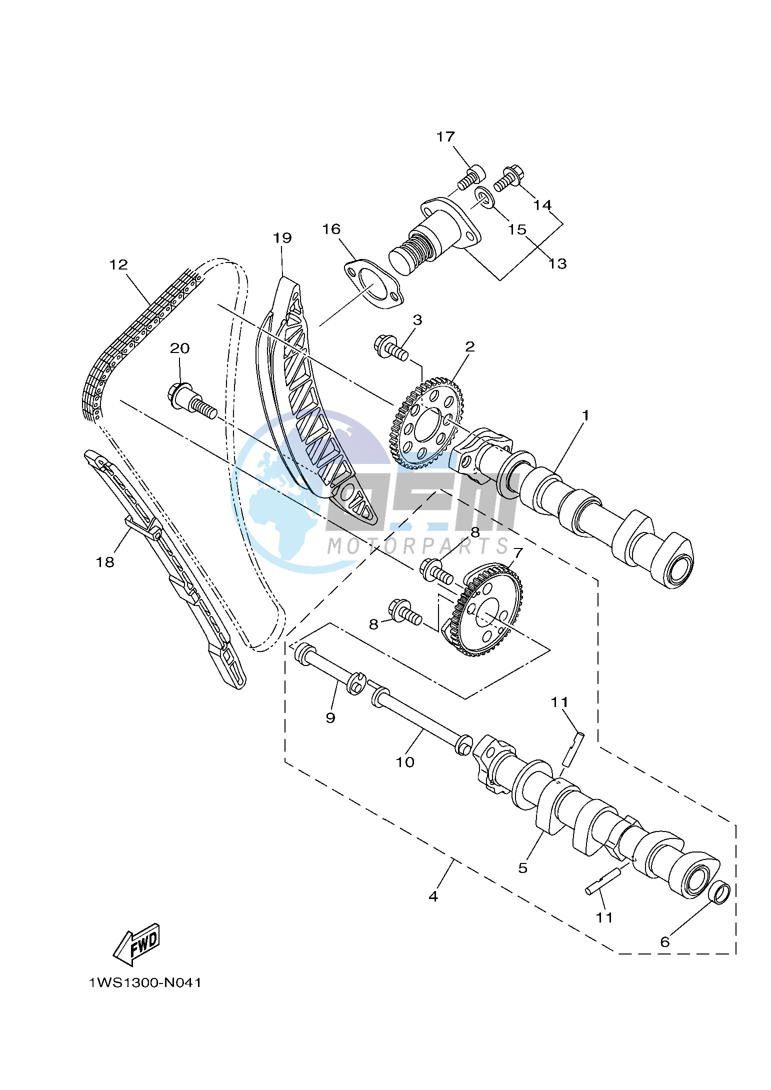 CAMSHAFT & CHAIN