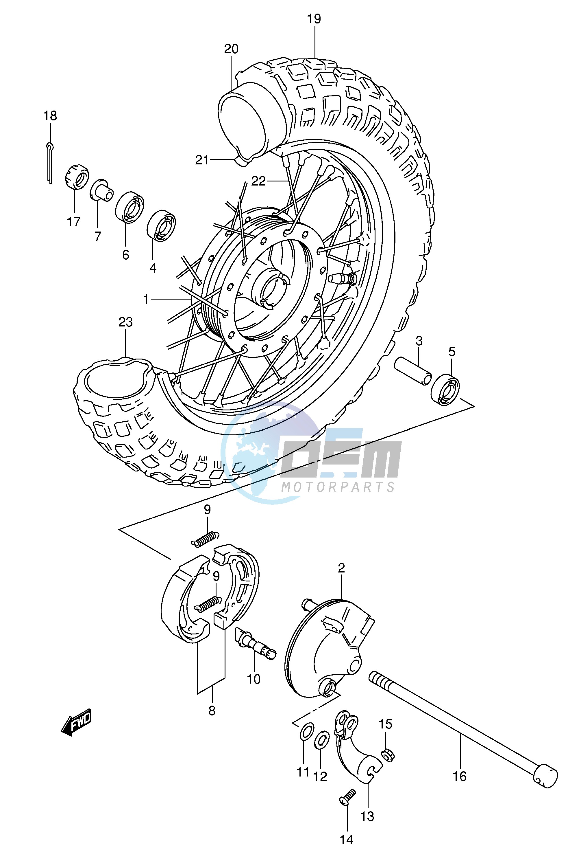 FRONT WHEEL