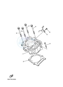 YFM700R (BCXJ) drawing CYLINDER