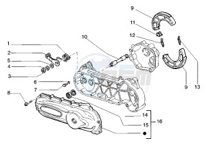 VELOFAX 50 drawing Crankcase cover