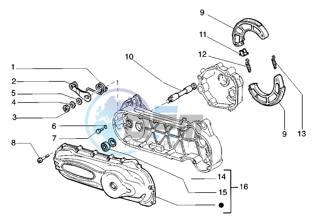 Crankcase cover