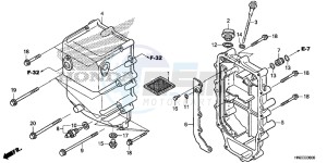 TRX500FAE TRX500FA Europe Direct - (ED) drawing OIL TANK