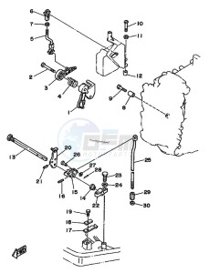 50D drawing THROTTLE-CONTROL