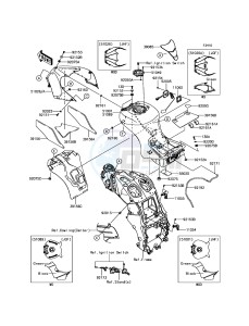 ZZR1400 ABS ZX1400JHF GB XX (EU ME A(FRICA) drawing Fuel Tank