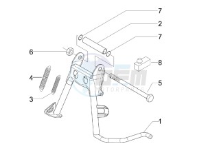 Carnaby 250 4t ie e3 drawing Stand