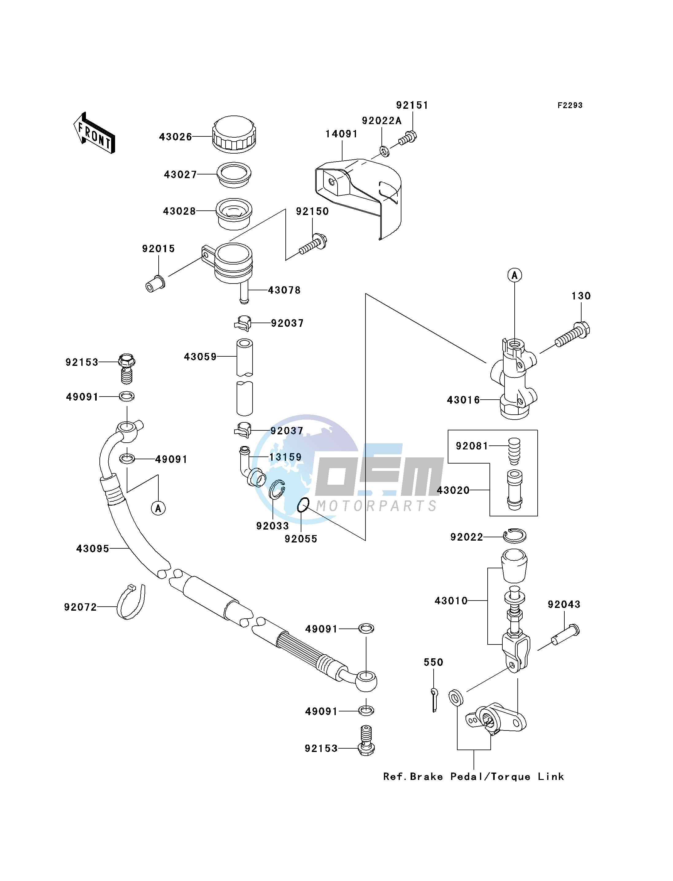 REAR MASTER CYLINDER