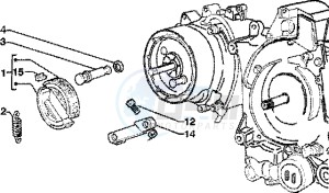 Skipper 125 4t drawing Brake lever