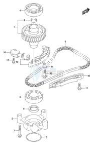 DF 200AP drawing Timing Chain