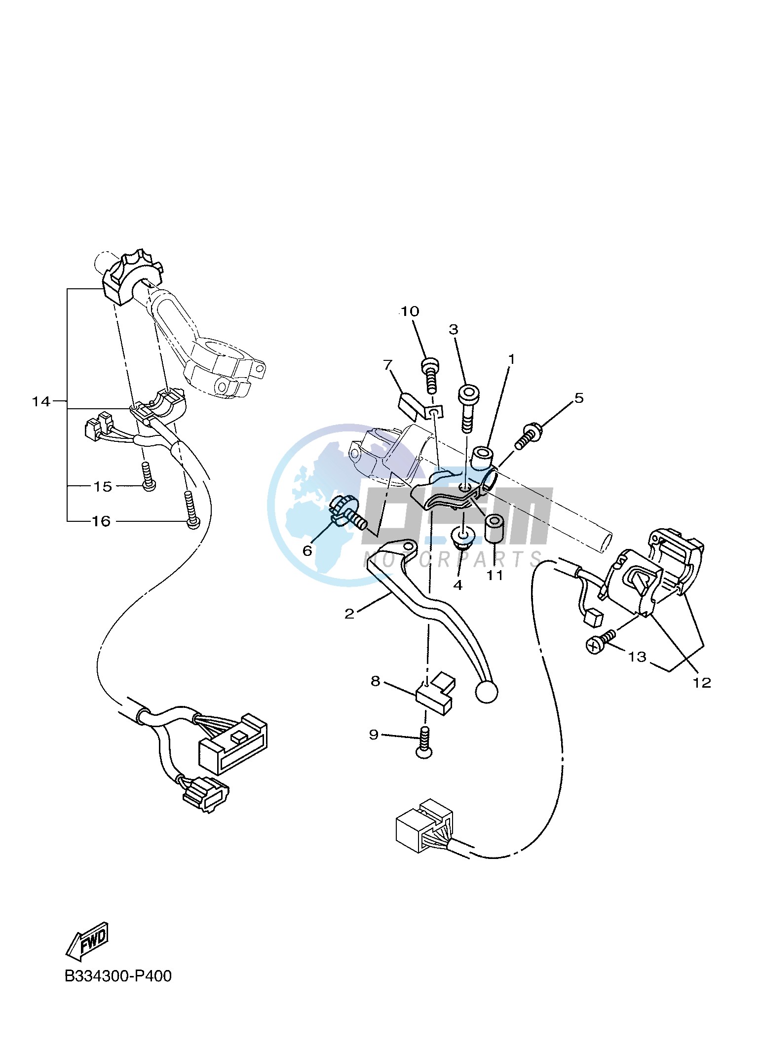 HANDLE SWITCH & LEVER