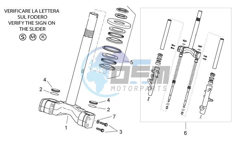 Front fork I