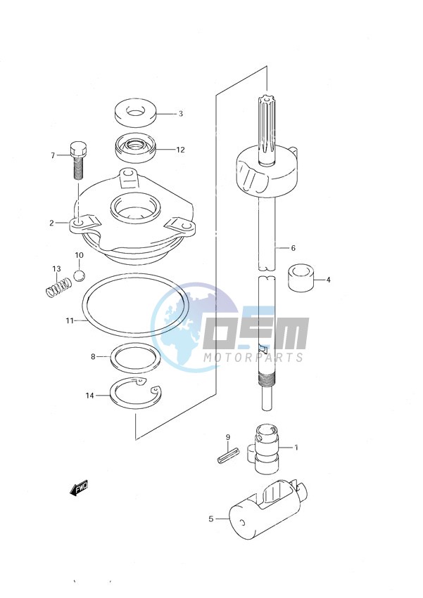 Clutch Rod (S/N 682148 & Older)