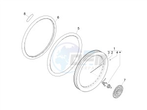 Wi-Bike Uni Deore Comfort 2017 (NAFTA) drawing Rear wheel