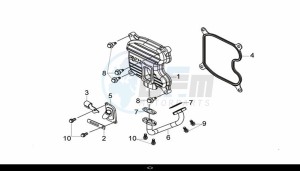 CRUISYM 300 (LV30W1Z1-EU) (L9) drawing CYLINDER HEAD COVER